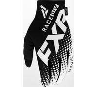 FXR Pro-Fit Air Colored Motocross Gloves, black/white, size 2XL