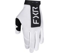 FXR Pro-Fit Air Logo perforated Motocross Gloves, white/black, size 2XL