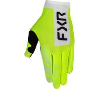 FXR Pro-Fit Air Logo perforated Motocross Gloves, yellow/white, size XL