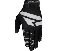 FXR Pro-Fit Air perforated Motocross Gloves, black-white, size M for Men