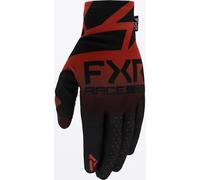 FXR Pro-Fit Lite Motocross Gloves, black-red, size L for Men