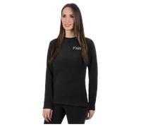 FXR Pyro Thermal Longsleeve Women's Base Layer Jersey BlackS Black