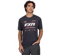 FXR Race Division Premium T-Shirt Asphalt Heather/RedS Asphalt Heather,Red