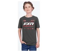 FXR Race Division Premium Youth T-Shirt Asphalt Heather/RedS Asphalt Heather,Red