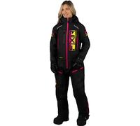 FXR Recruit F.A.S.T. Insulated Ladies One Piece Snowmobile Suit, black-pink, size 12 for Women