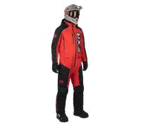 §FXR Recruit F.A.S.T. Insulated Monosuit Black-Red§