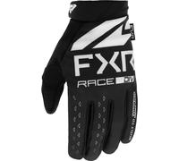 FXR Reflex 2023 Youth Motocross Gloves, black/white, size M