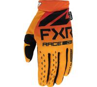 FXR Reflex 2023 Youth Motocross Gloves, orange/black, size L
