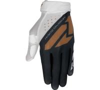 FXR Reflex Air Motocross Gloves, black-white-gold, size 2XL for Men