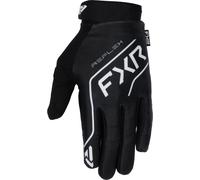 FXR Reflex Dual Motocross Gloves, black/white, size 2XL