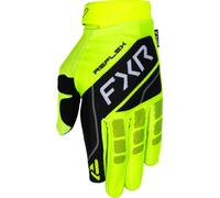 FXR Reflex Dual Motocross Gloves, yellow/black, size M