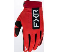 FXR Reflex Motocross Gloves, red/black, size 2XL