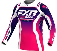 FXR Revo 2025 Youth Motocross Jersey, pink-purple, size L