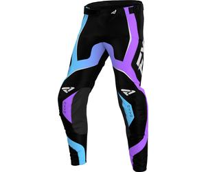 FXR Revo 2025 Youth Motocross Pants, black-blue-purple, size 26