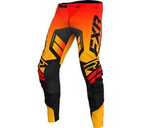 FXR Revo Comp Youth Motocross Pants, black-orange, size 26