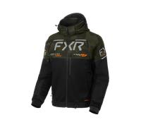FXR Revo RRX Snow Jacket 26 Black/Army Camo/OrangeL Black,Army Camo,Orange