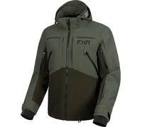 FXR Ridge Pro Trilaminate 2025 Snowmobile Jacket, green, size S for Men
