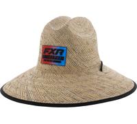 FXR Shoreside Straw Hat, red-blue for Men