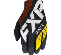 FXR Slip-On Lite MX Gear Motocross Gloves, black-brown, size S for Men