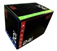 FXR Sports 3 In 1 Foam Plyometric Box (20/24/30")