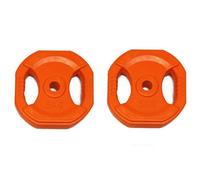 FXR Sports Body Pump 1" Vinyl Tri Grip Weight Plates - 2 X 5Kg