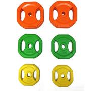 FXR Sports Body Pump 1" Vinyl Tri Grip Weight Plates - Full Set