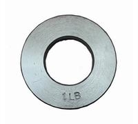 FXR Sports Chromed Fractional 2" Weight Plates - 2 X 1 Lbs