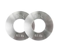 FXR Sports Fractional 2" Chrome Weight Plates - 2 X 0.5Kg