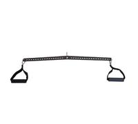 FXR Sports Lat Pulldown Bar Adjustable 95Cm Multi Gym Cable Attachment