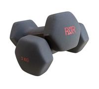 Fxr Sports Neoprene Dumbbell Gym Weights (2 X 3Kg)