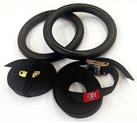 FXR Sports Pair Of Heavy Duty Adjustable Gymnastic Rings