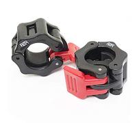 FXR Sports QUICK RELEASE BAR COLLARS 1" STANDARD / 2" OLYMPIC LOCKING CLAMPS (1" Standard)