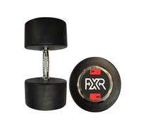 Fxr Sports Round Rubber Dumbbells (2 X 54Kg)