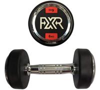 FXR Sports Round Rubber Dumbbells - 2 X 6Kg