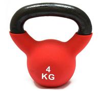 FXR Sports Rubber Sleeve Iron Kettlebells - 4Kg