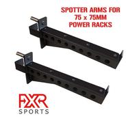 Fxr Sports Safety Support Spotter Arms 75 X 75mm (Pair) For Power Rack