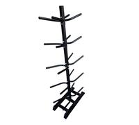 FXR Sports Slam Ball Medicine Ball Vertical Stand, Double Sided Rack, Steel, Black