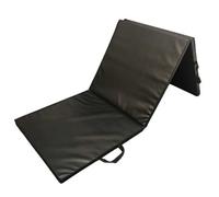FXR Sports Tri-Folding Gymnastic Exercise / Fitness Mat - Black
