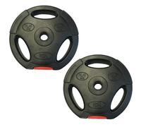 FXR Sports Tri Grip Vinyl 2.5kg Weight Plates