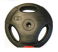 FXR Sports Vinyl Tri - Grip 1" Weight Plates - 2 X 10Kg