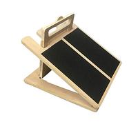 FXR Sports WOODEN SLANT BOARD CALF STRETCH ADJUSTABLE INCLINE BOARD