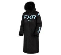 FXR Warm-Up Coat Women's Snow Jacket 26 Black/Maui BlueM Black,Maui Blue