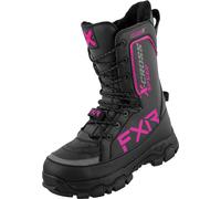 FXR X-Cross Speed Snowmobile Boots, black/hotpink, size 36