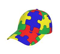 Fxuyyok Autism Baseball Hat Unisex Adult Adjustable Autism Awareness Cap Hat for Women Men