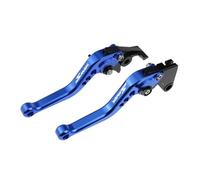 FXVBG Clutch All Year Motorcycle Handle Bar Brake Levers Parts Pivot Clutch Control Handles for Y-AMAHA SMAX155(Blue)