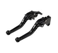 FXVBG Clutch Motorcycle Accessory Control Handles、Motorbike Handle Bar for H-ONDA for Monkey Z125 Z 125 2018-2022 2021 2020 2019(Black- Silver)