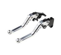 FXVBG Clutch Motorcycle Accessory Control Handles、Motorbike Handle Bar for H-ONDA for Monkey Z125 Z 125 2018-2022 2021 2020 2019(Silver)
