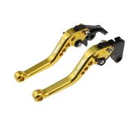 FXVBG Clutch Motorcycle Control Handles Pivot Short Brake Clutch Levers Motorbike Accessories for Aprilia RSV4RF 2016-2017 RSV4 / for Factory 2009-2022(Yellow)