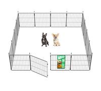 FXW MiniPaws Unleashed Dog Playpen, Expandable & Portable Design for Yard, RV Camping and Indoor Use, for Puppies and Small Dogs, 60 cm 16 Panels