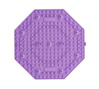 fxwtich 55cm Large Gold Coin Acupressure Foot Massage Mat with 14 Magnets & Elastic Balls - TPE Long-Lasting, Anti-Slip Design for Yoga/Home Use, Double Effect Therapy E